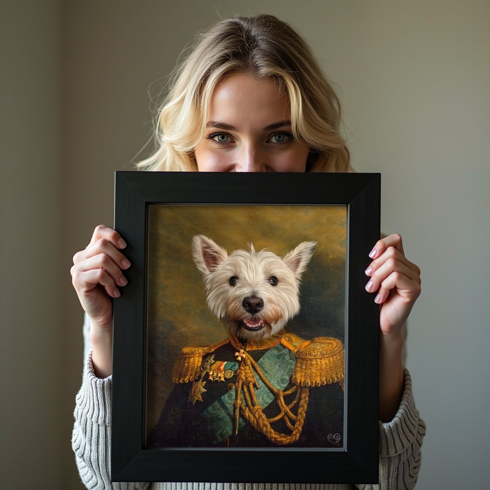 The General - Custom Pet Portrait - 1 Pet - Furr and Family
