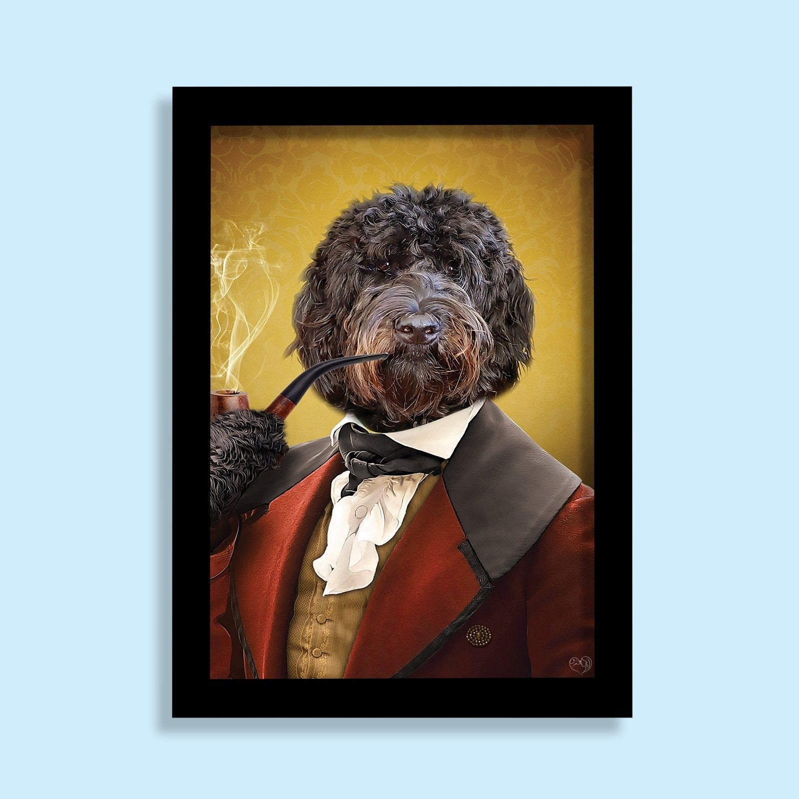 The Gentleman - Custom Pet Portrait - 1 Pet - Furr and Family