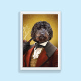 The Gentleman - Custom Pet Portrait - 1 Pet - Furr and Family