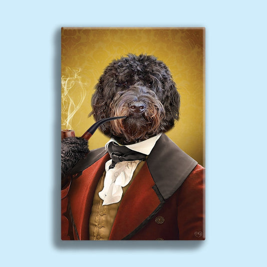 The Gentleman - Custom Pet Portrait - 1 Pet - Furr and Family