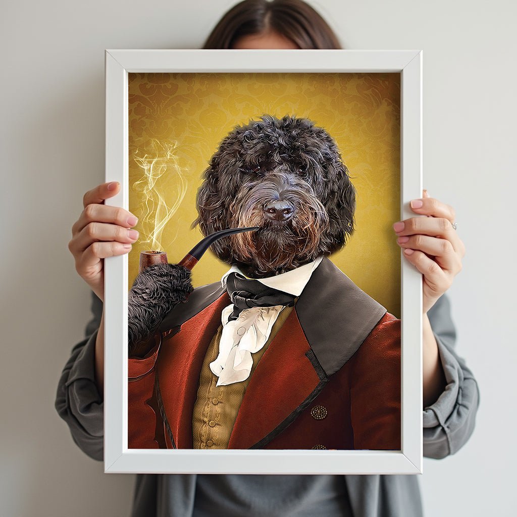 The Gentleman - Custom Pet Portrait - 1 Pet - Furr and Family
