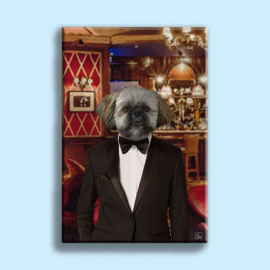 The Gentleman Pet - Custom Pet Portrait - 1 Pet - Furr and Family