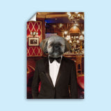 The Gentleman Pet - Custom Pet Portrait - 1 Pet - Furr and Family