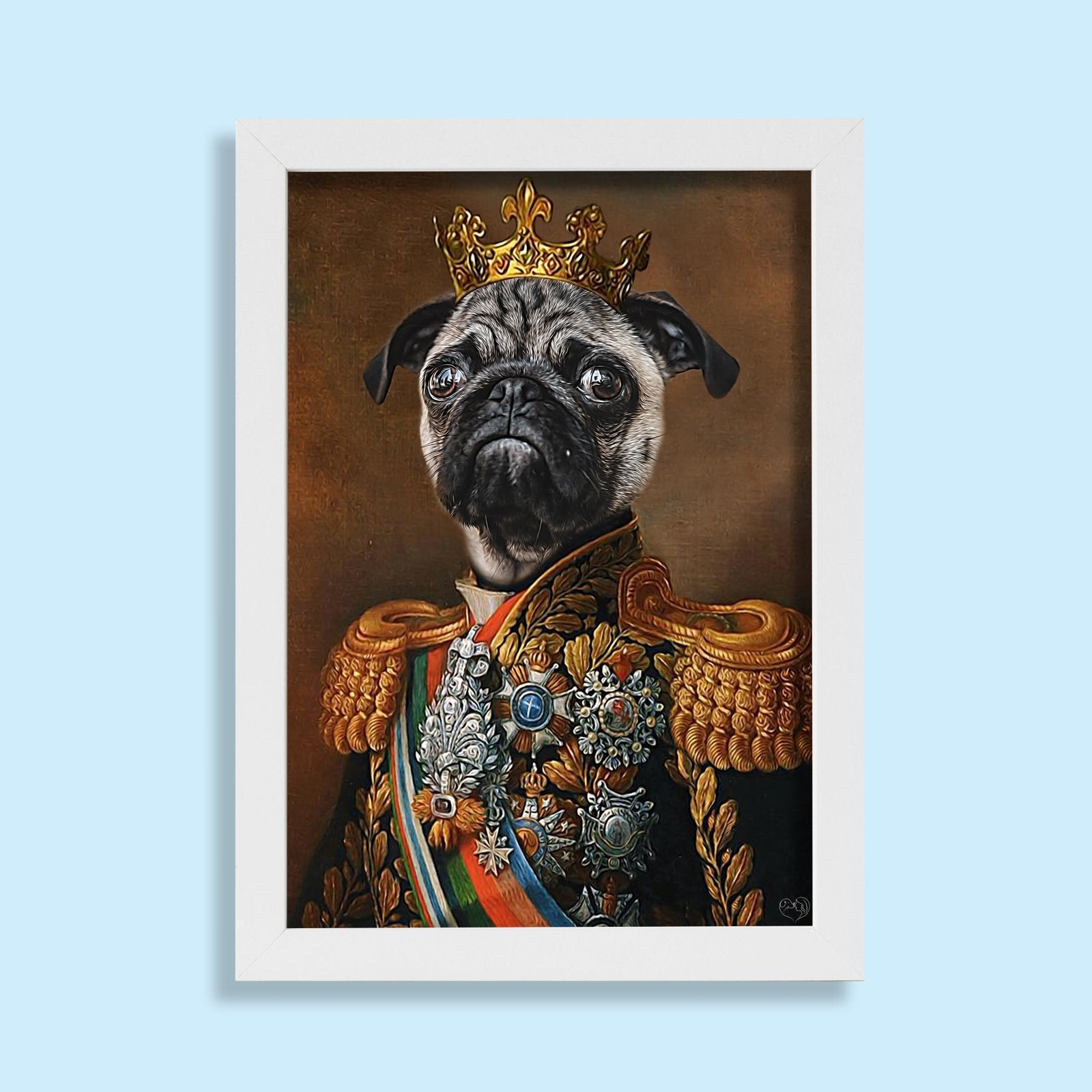 The Imperial King - Custom Pet Portrait - 1 Pet - Furr and Family