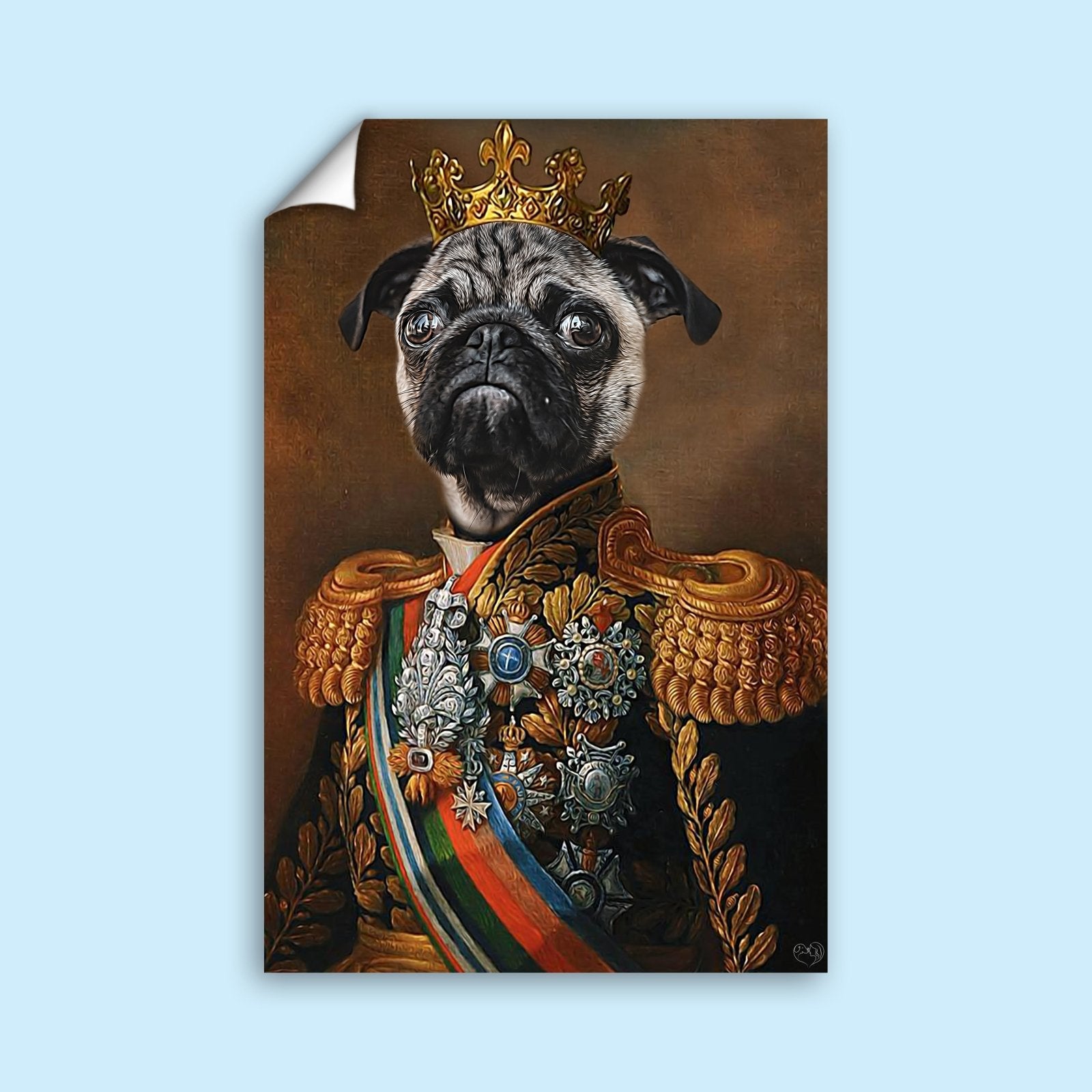 The Imperial King - Custom Pet Portrait - 1 Pet - Furr and Family