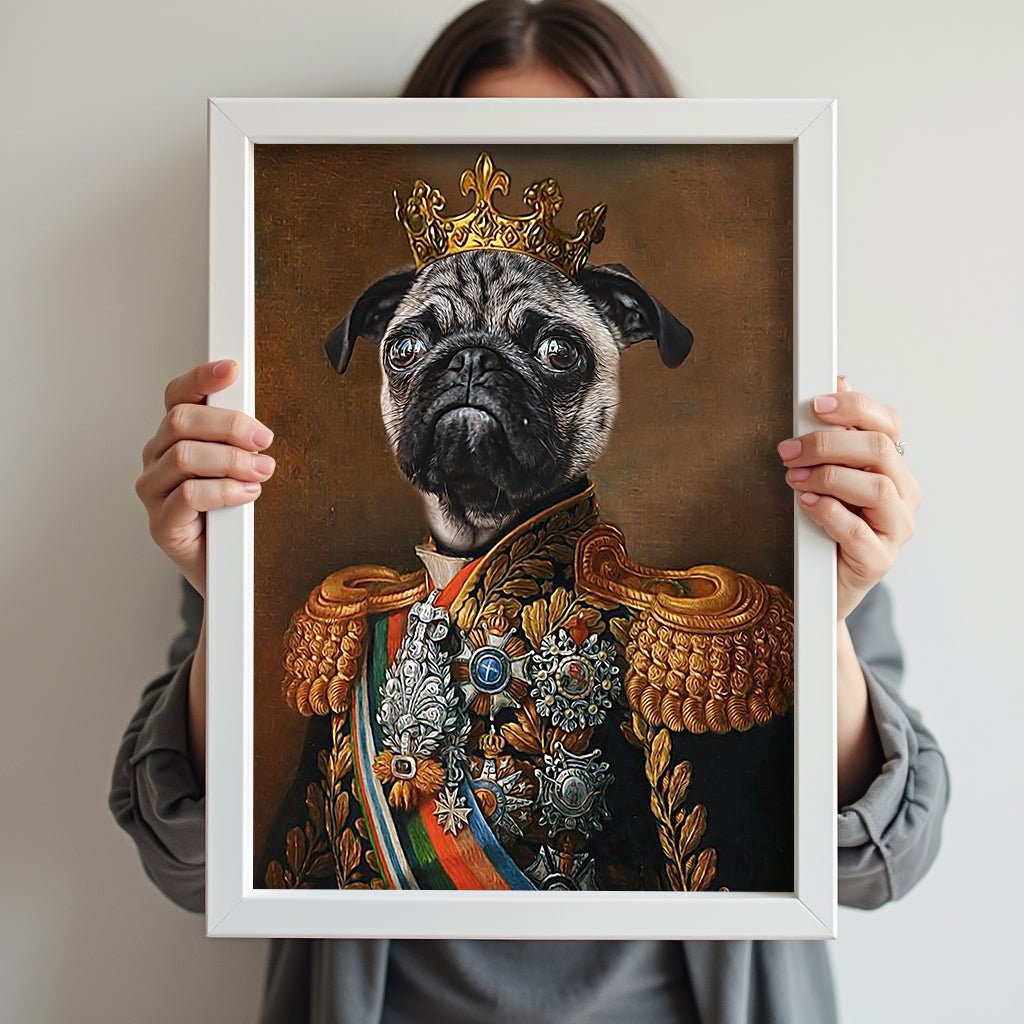 The Imperial King - Custom Pet Portrait - 1 Pet - Furr and Family