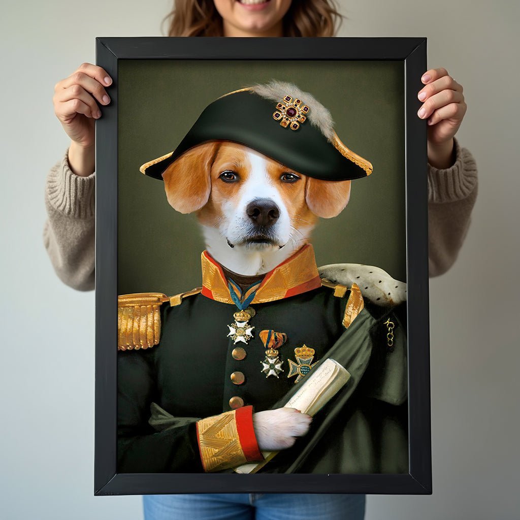 The Loyal General - Custom Pet Portrait - 1 Pet - Furr and Family