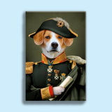 The Loyal General - Custom Pet Portrait - 1 Pet - Furr and Family