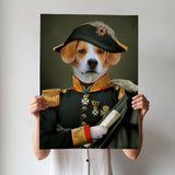 The Loyal General - Custom Pet Portrait - 1 Pet - Furr and Family