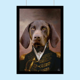 The Military General - Custom Pet Portrait - 1 Pet - Furr and Family