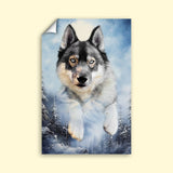The Nature Pet Art - Custom Pet Portrait - 1 Pet - Furr and Family