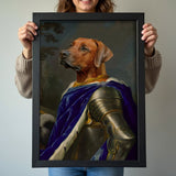 The Noble Knight - Custom Pet Portrait - 1 Pet - Furr and Family