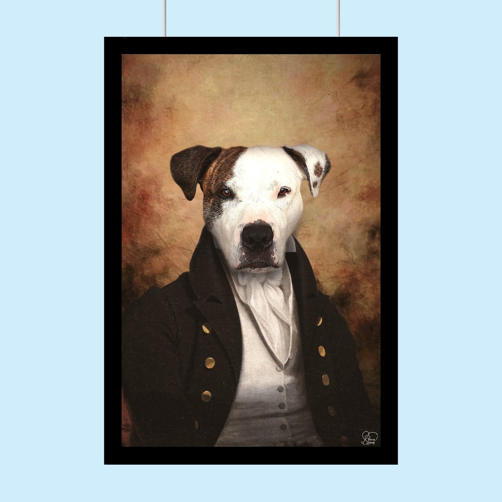 The Nobleman - Custom Pet Portrait - 1 Pet - Furr and Family