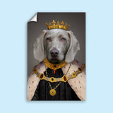 The Pawfect King - Custom Pet Portrait - 1 Pet - Furr and Family