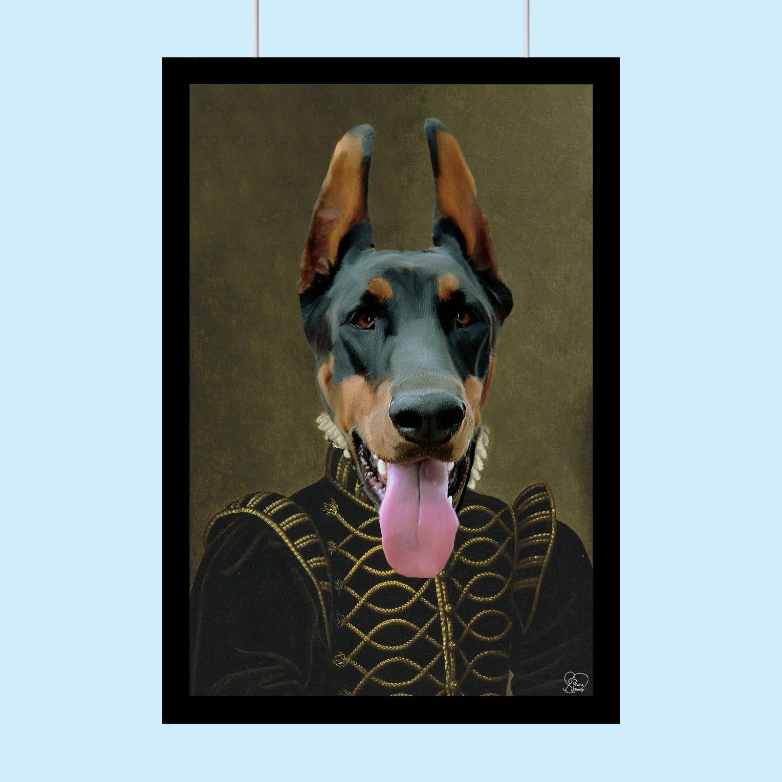 The Pet Lord - Custom Pet Portrait - 1 Pet - Furr and Family