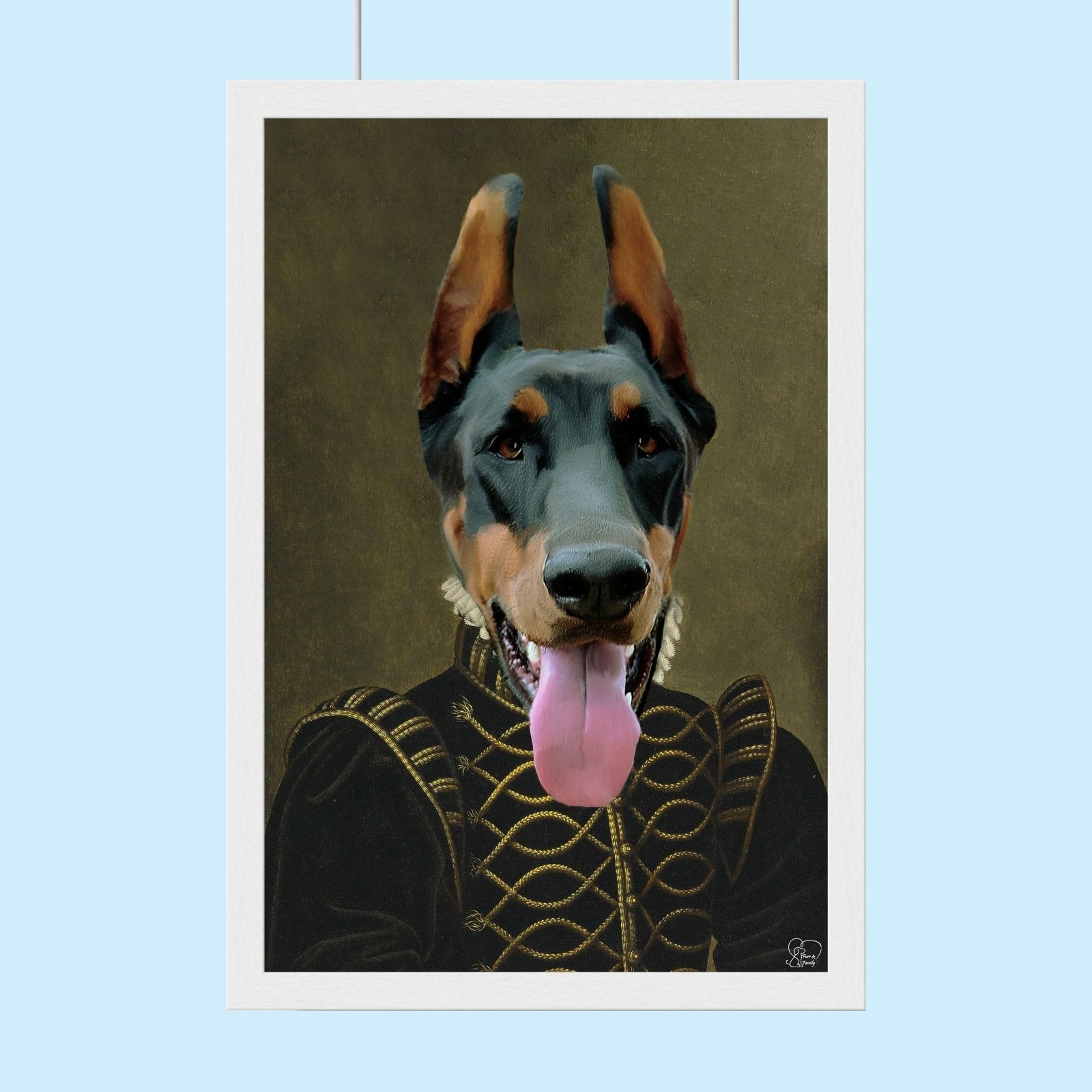 The Pet Lord - Custom Pet Portrait - 1 Pet - Furr and Family