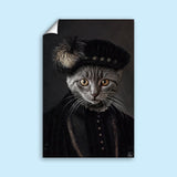 The Philosopher Custom Pet Portrait - 1 Pet - Furr and Family