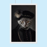 The Philosopher Custom Pet Portrait - 1 Pet - Furr and Family
