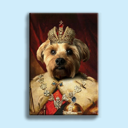The Prince Ruler - Custom Pet Portrait - 1 Pet - Furr and Family