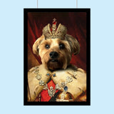 The Prince Ruler - Custom Pet Portrait - 1 Pet - Furr and Family