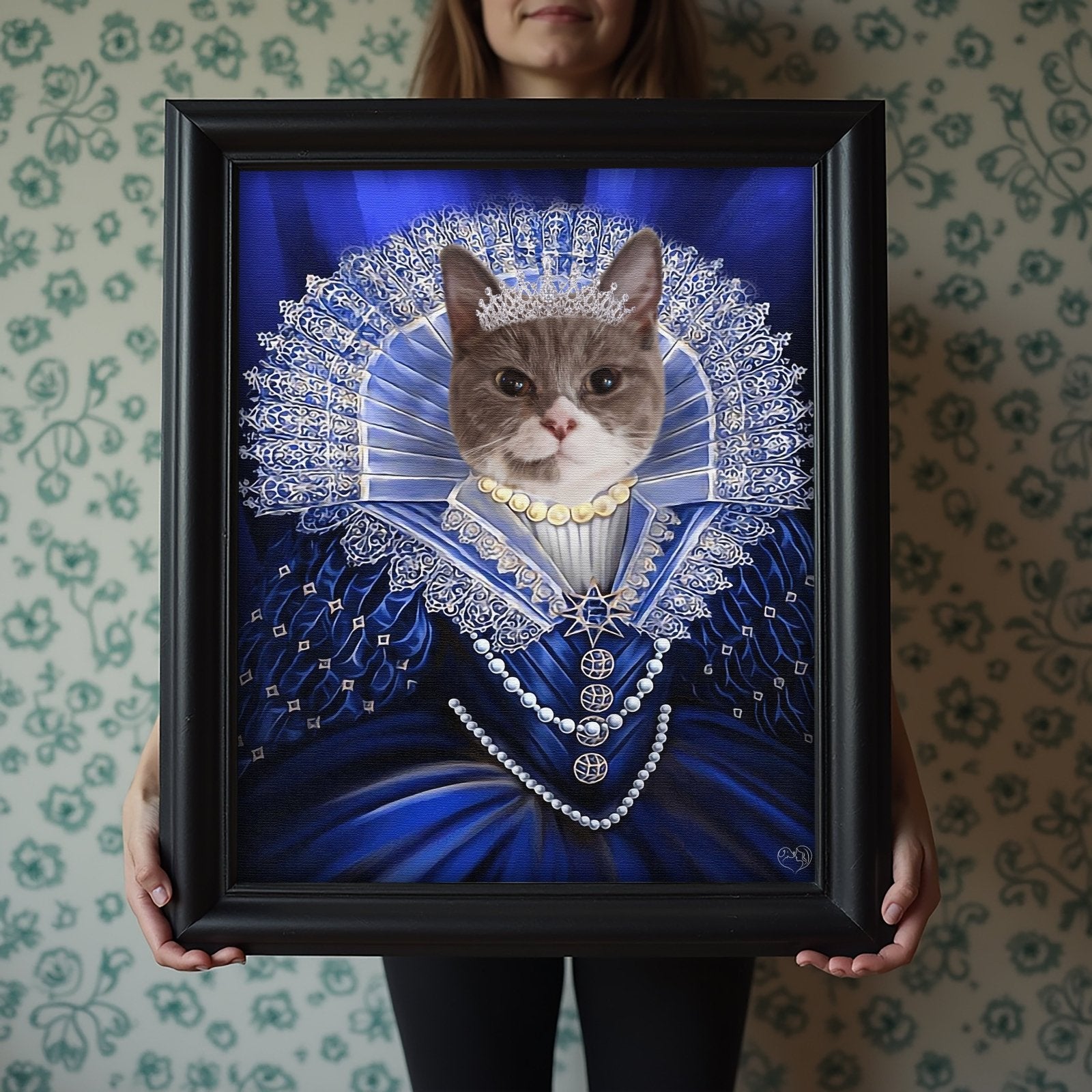 The Princess - Custom Pet Portrait - 1 Pet - Furr and Family