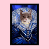 The Princess - Custom Pet Portrait - 1 Pet - Furr and Family