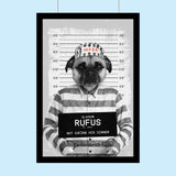 The Prisoner Pet - Custom Pet Portrait - 1 Pet - Furr and Family