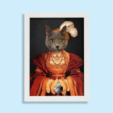 The Regal Countess - Custom Pet Portrait - 1 Pet - Furr and Family