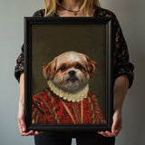 The Renaissance Pet Prince - Custom Pet Portrait - 1 Pet - Furr and Family