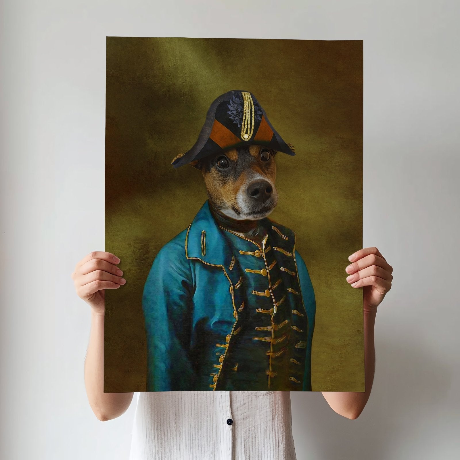 The Royal Lieutenant - Custom Pet Portrait - 1 Pet - Furr and Family