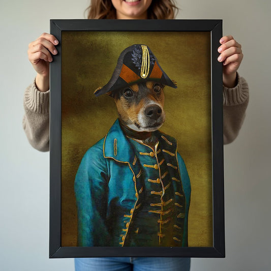 The Royal Lieutenant - Custom Pet Portrait - 1 Pet - Furr and Family
