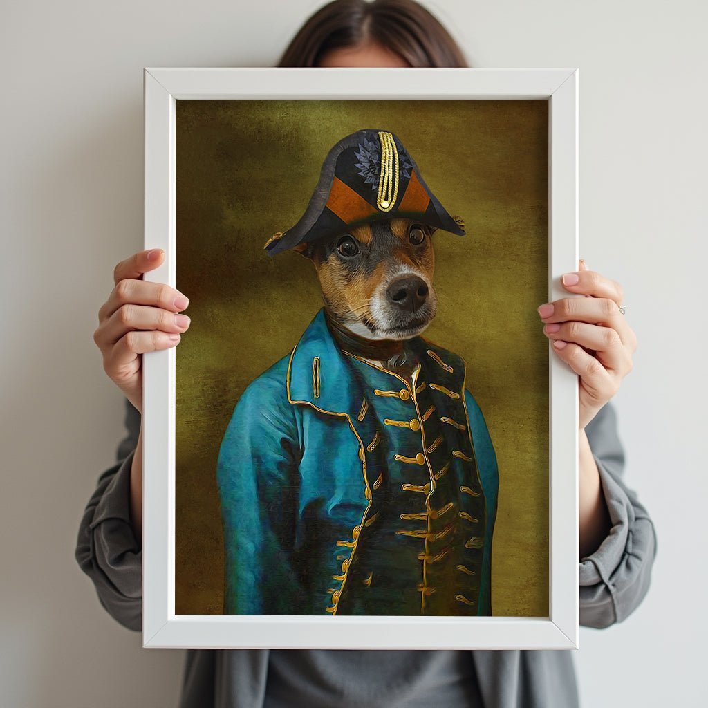 The Royal Lieutenant - Custom Pet Portrait - 1 Pet - Furr and Family