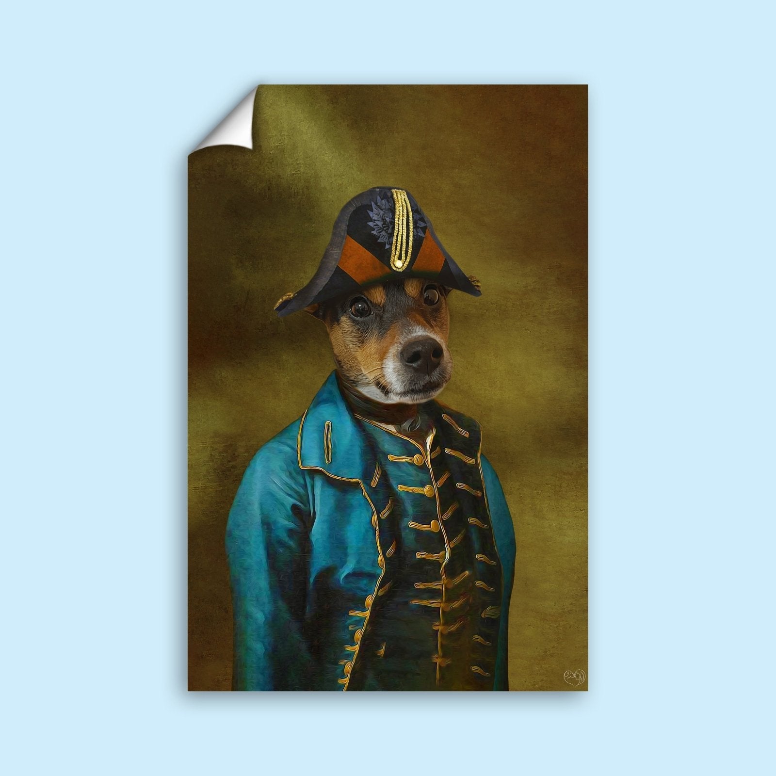 The Royal Lieutenant - Custom Pet Portrait - 1 Pet - Furr and Family