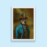 The Royal Lieutenant - Custom Pet Portrait - 1 Pet - Furr and Family