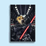 The Star Paws Sith Lord - Custom Pet Portrait - 1 Pet - Furr and Family