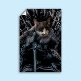 The Throne Guardian Pet Portrait - 1 Pet - Furr and Family