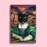 The Vintage Female - Custom Pet Portrait - 1 Pet - Furr and Family