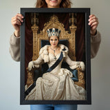 Throne Room Queen Portrait - Human Portrait - Female - Furr and Family