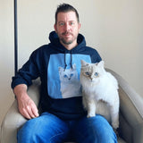 Unisex Hoodie - Black - Cap - 1 Pet - Furr and Family