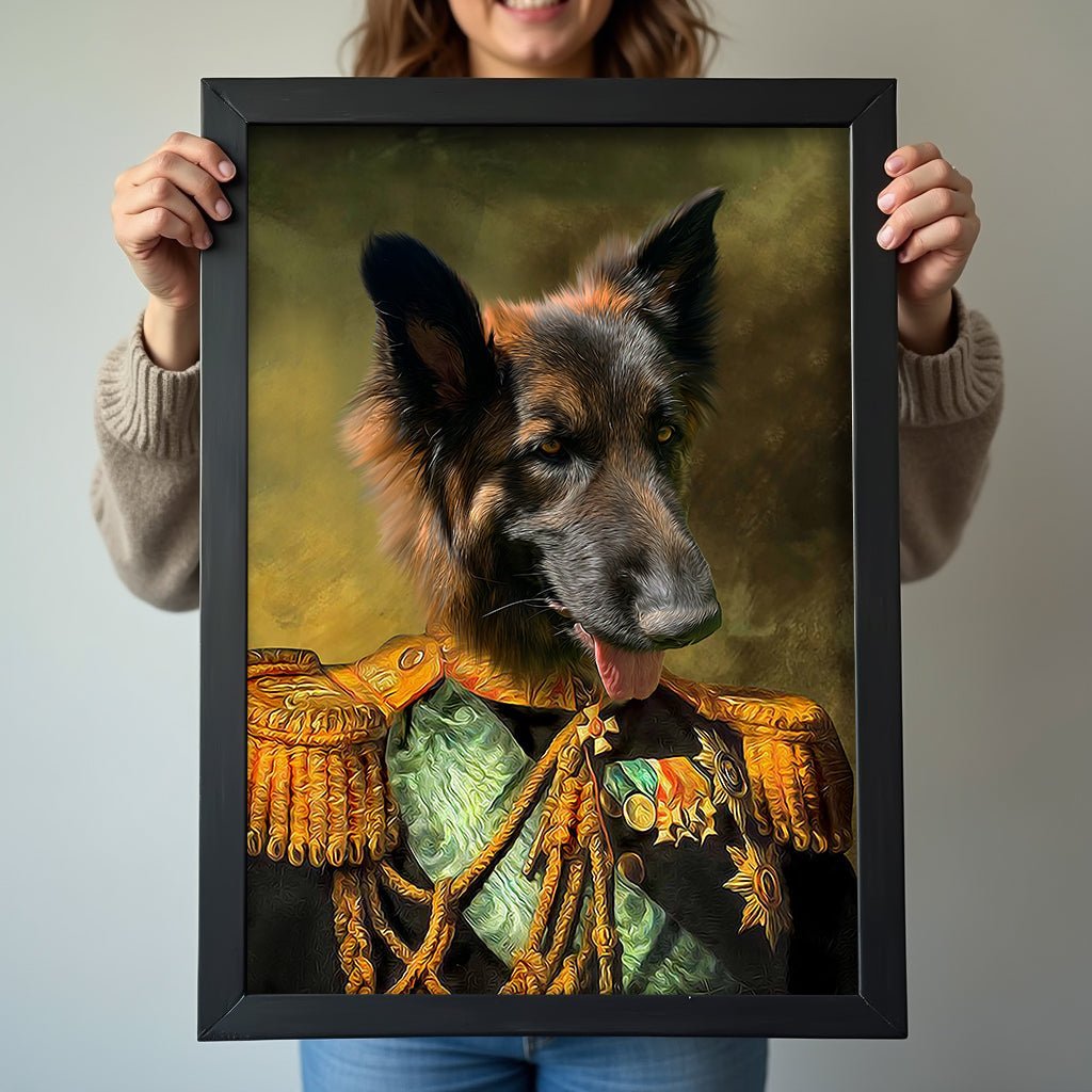 Valiant Leader Pet Portrait - 1 Pet - Furr and Family