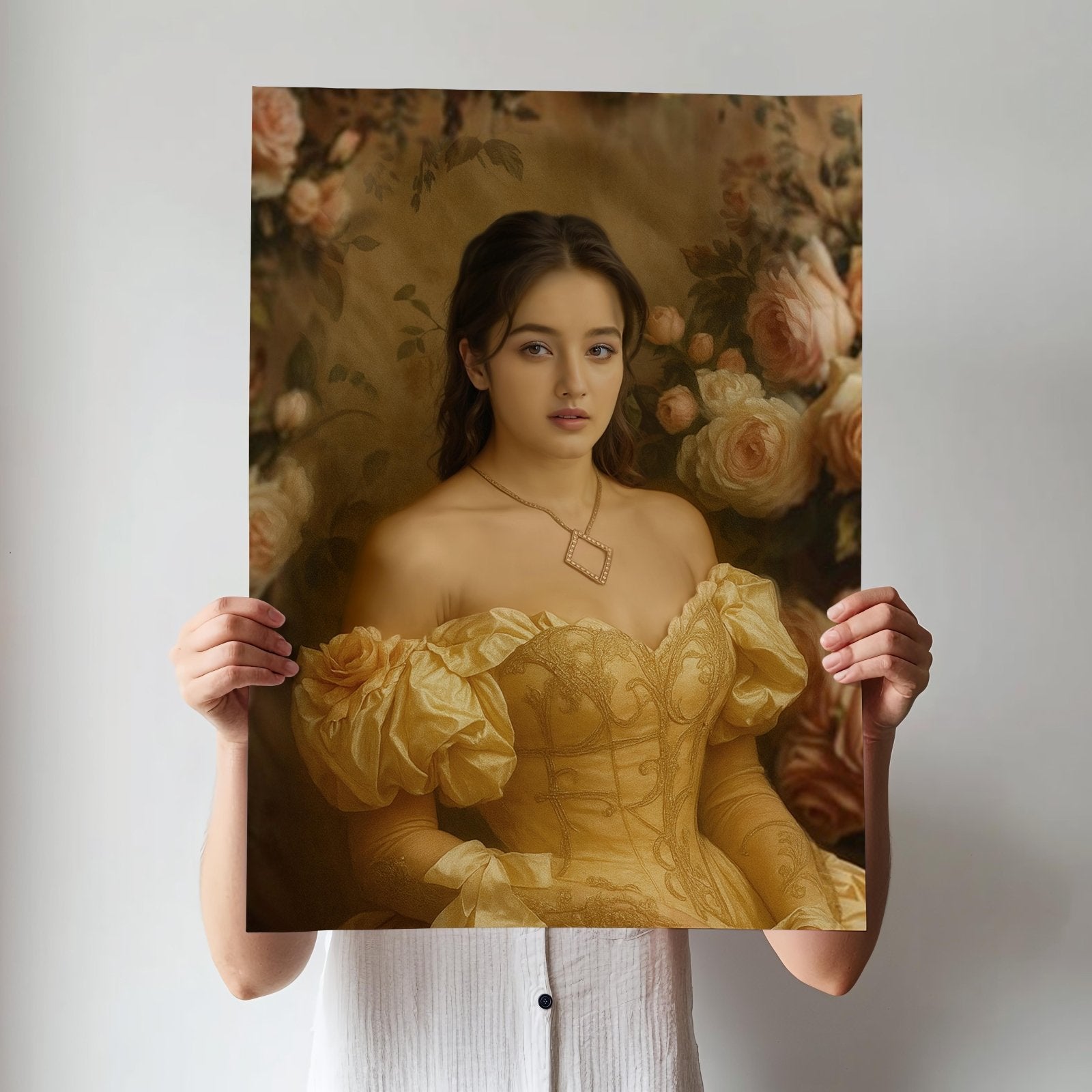 Victorian Pearl Queen Portrait - Human Portrait - Female - Furr and Family