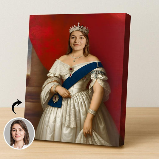 Victorian Royal Portrait for Women - Human Portrait - Female - Furr and Family