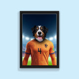 Virgil van Dog – Dutch Defender Pet Portrait - 1 Pet - Furr and Family