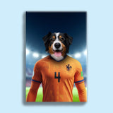 Virgil van Dog – Dutch Defender Pet Portrait - 1 Pet - Furr and Family