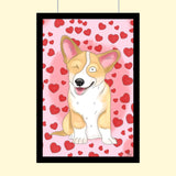 Watercolor Drawing Full Body Art - Custom Pet Portrait - 1 Pet - Furr and Family