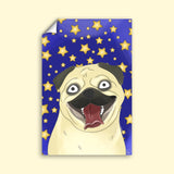 Watercolor Drawing Art - Custom Pet Portrait - 1 Pet - Furr and Family