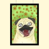 Watercolor Drawing Art - Custom Pet Portrait - 1 Pet - Furr and Family