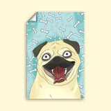 Watercolor Drawing Art - Custom Pet Portrait - 1 Pet - Furr and Family