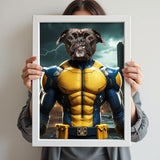 Woof verine - Custom Pet Portrait - 1 Pet - Furr and Family