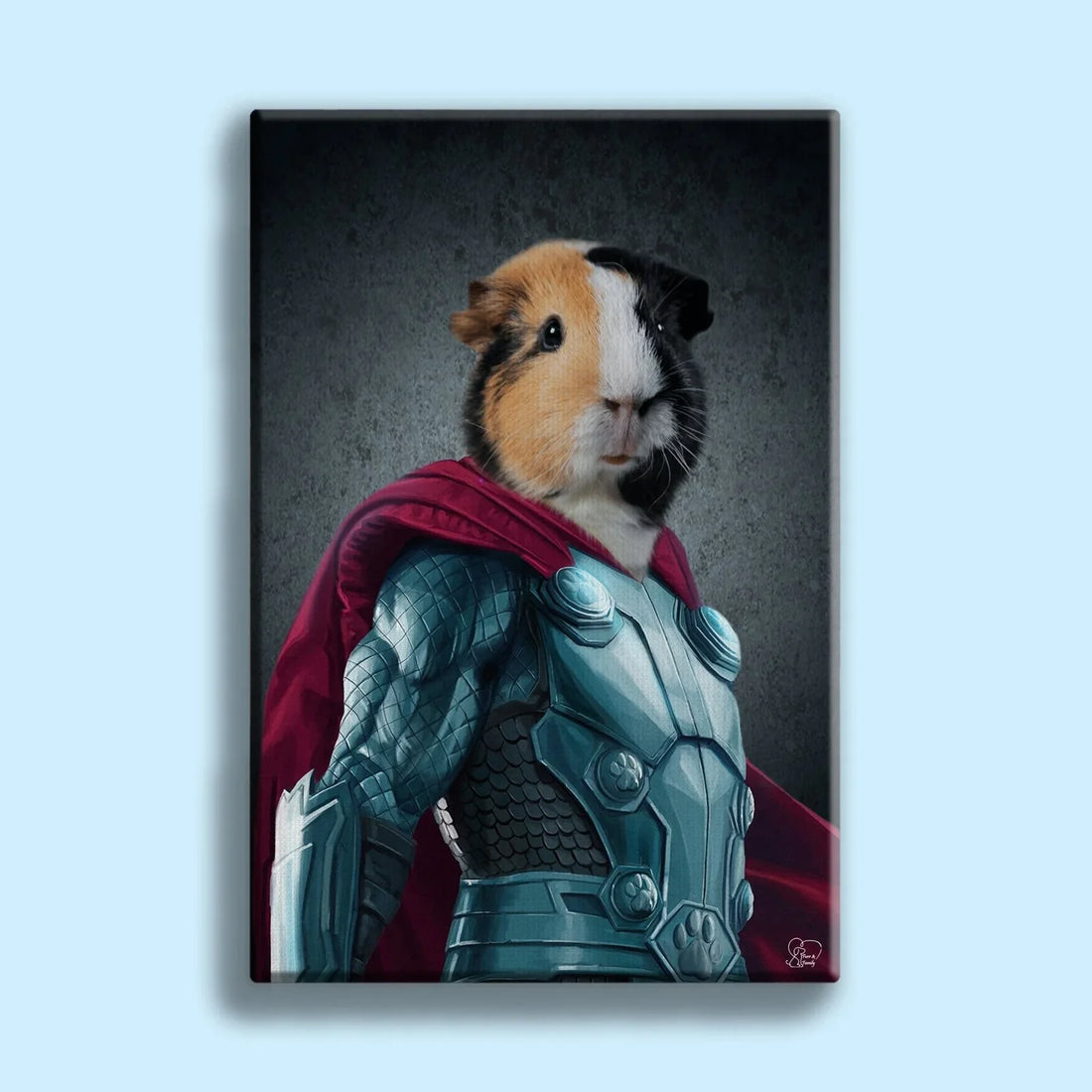 Superhero Pet Portraits: Turn Your Pet Into Captain America, Batman & More